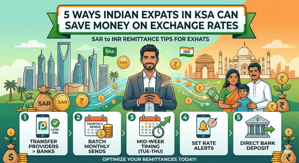 5 Ways Indian Expats in KSA Can Save Money on Exchange Rates