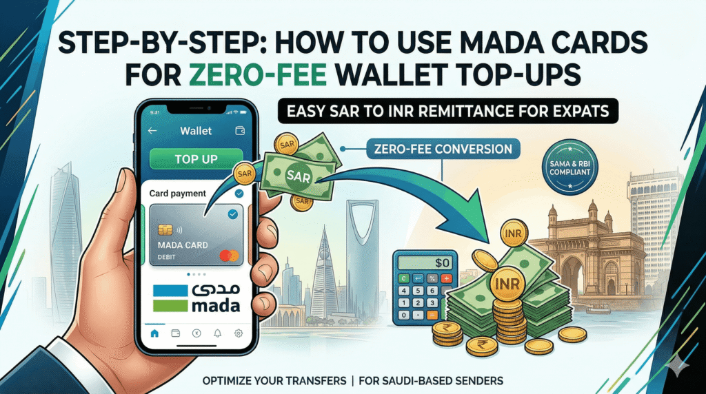 Step-by-Step: How to Use Mada Cards for Zero-Fee Wallet Top-Ups