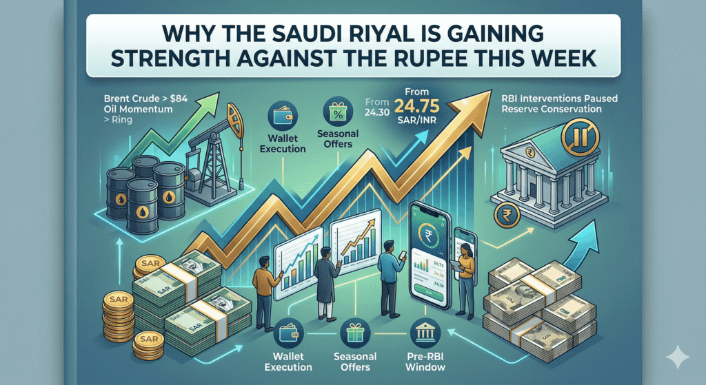 Why the Saudi Riyal is Gaining Strength Against the Rupee This Week